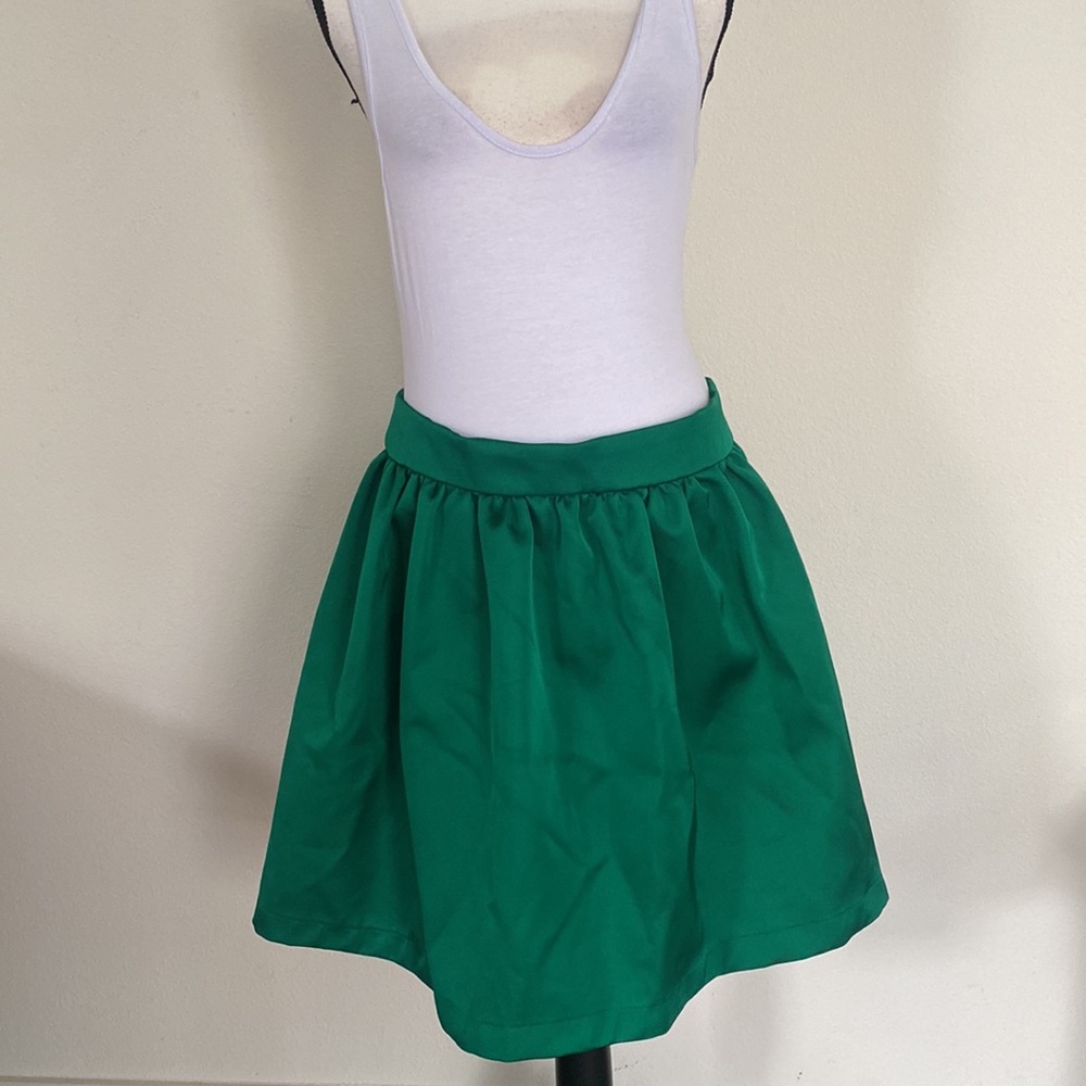 H&M Green Skirt SZ 14